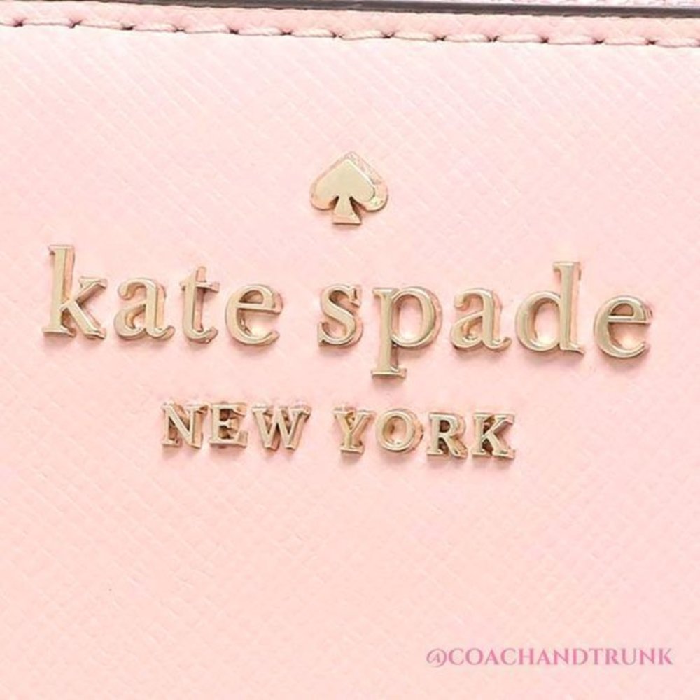 kate spade Sadie North South Crossbody Bag Pink Multi Floral Print with Wallet - Picture 12 of 12